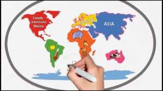 The Seven Continents Song | Silly School Songs Learn the 7 Continents: EDUCATIONAL MUSIC VIDEO