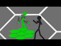 Cybrom [Green] VS Dro [Black] ||Low fps;||RainBroX Animations]