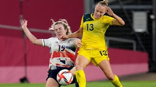 Team GB v Australia Quarter Final Women's Football Olympics Tokyo 2020