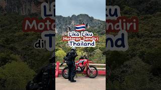 Masak iya ga pengen touring motoran ke Thailand? #motoran #thailand #touring