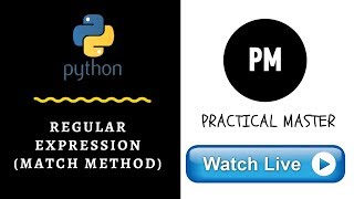 Regular Expression Match Module or Method in Python