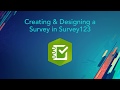 Creating and designing a survey in Survey123