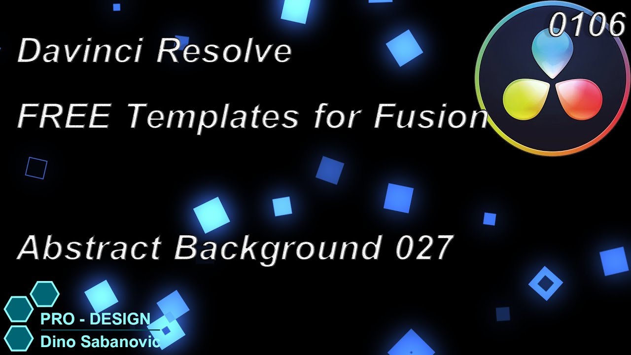 Free Davinci Resolve Template Bapgd