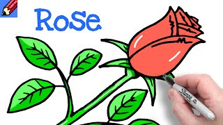 DRAW A ROSE