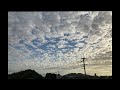 うろこ雲がどこまでも続く秋の空🍂