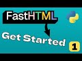 FastHTML For Beginners: Build An UI to Python App in 5 Minutes