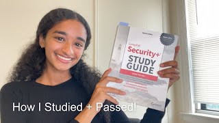 VLOG: Passing CompTIA Security+ Exam! (How I Studied, My Testing Experience, etc.)