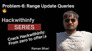 CSES Range Update Queries | Segment Tree + Lazy Propagation 🔥 | HackWithInfy Preparation