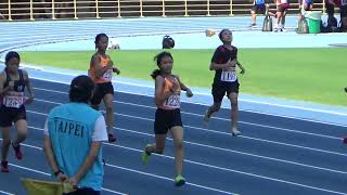 20220916 台北市 全國田徑公開賽 大豐國小 女子組 200公尺-1