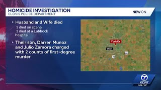 Police investigate double homicide in Clovis