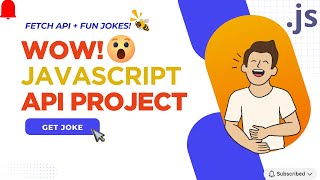 🔥 JavaScript API Project – Random Joke Generator 😂 | Beginner Friendly!