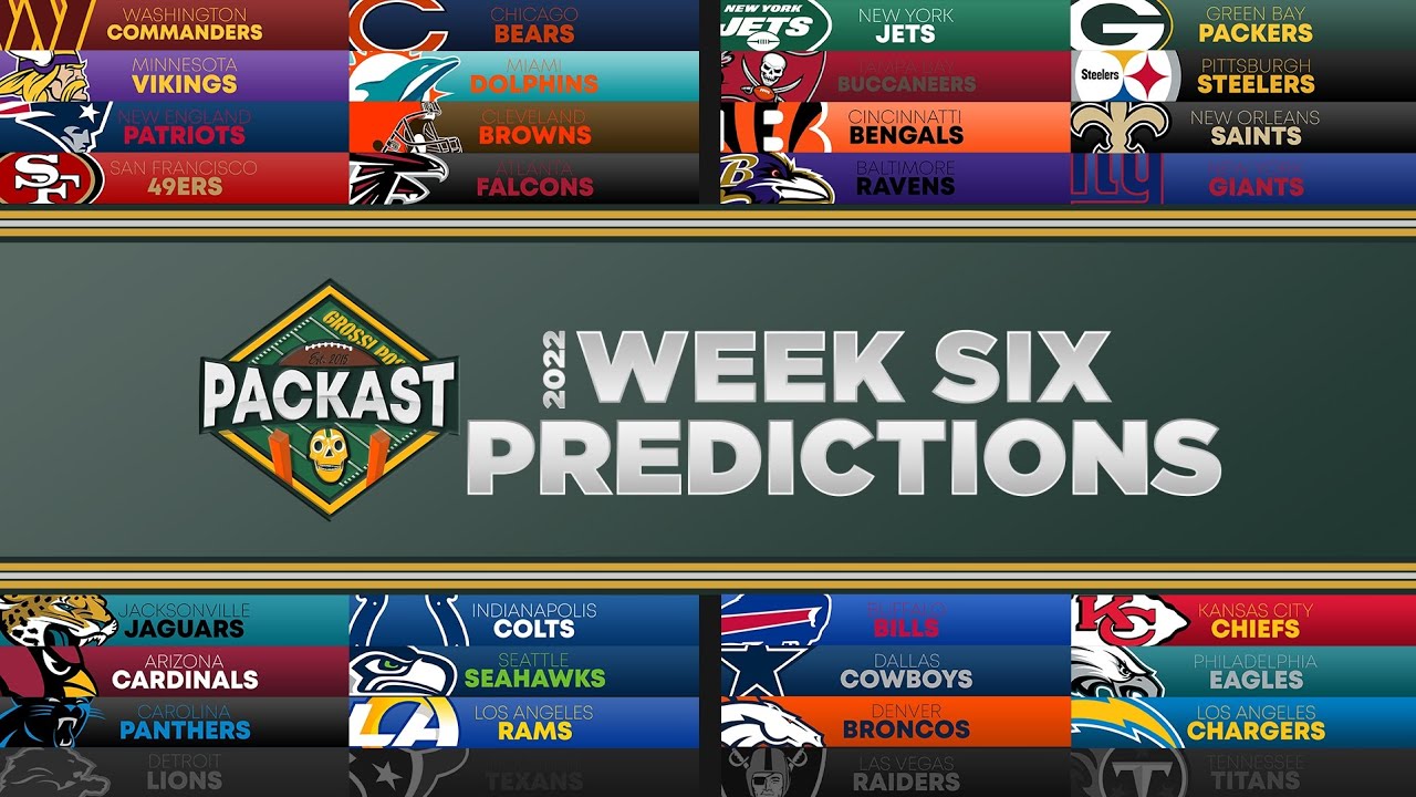 NFL Week 6 Predictions - YouTube