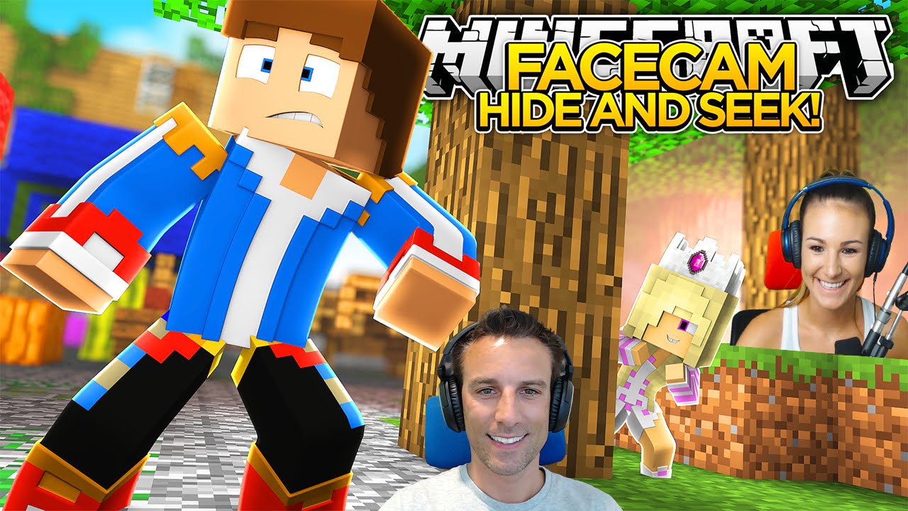 FACECAM HIDE AND SEEK W/ LITTLE DONNY!!!- Minecraft - Baby Leah ...