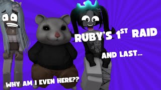 Joining a RAID with Ruby in Roblox Baddies!