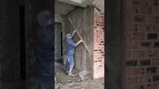 Construction process of cement wall mesh cloth