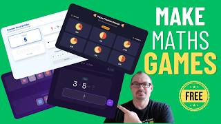 Interactive maths games AI tutorial for teachers (Canva/Gemini)