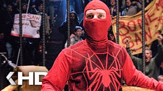 Spider-Man vs. Bone-Saw Cage Fight Scene - SPIDER-MAN (2002)