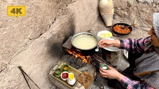 Village Feast: Traditional Irainian Dish Over Campfire!\