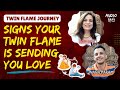 Signs your Twin Flame is Sending you Love | Twin flames love | HINDI