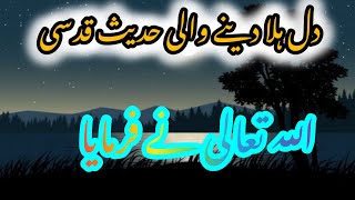 Dil ko Aram Dene wali Hadees Qudse(Allah Tala Na Farmaya)Hadees e Qudsi In Urdu||#viralvideo