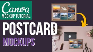 Make Postcard Canva Smartmockups - Canva Mockup Tutorial