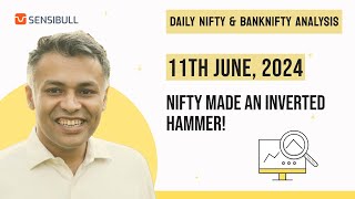 NIFTY and BANKNIFTY Analysis for tomorrow 11 Jun