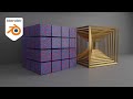 How To Easily Create Interesting Objects Using The Array Modifier In Blender | Blender Tutorial