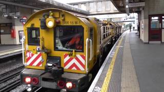 (HD) Speno Rail Grinder at Acton Town \u0026 South Ealing