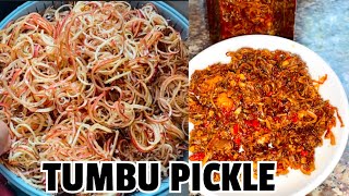 TUMBU PICKLE TUI TAKA SIAM DAN, PICKLE MASALA SIAM DAN HRE DUH IN AWM CHUAN COMMENT AH AW #cooking