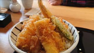 館山なぎさ食堂 上天丼 と さざえの和風パスタ と 展望デッキ と！ #南房総おいしいもの食べ隊