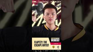 FlapTzy: The Escape Artist😱#BetterThanGreat #MLBBEsports #MLBBM5 #MLBB #M5WildCard #M5