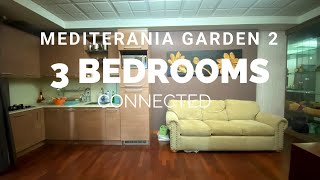 Room Tour / Review Mediterania Garden 2 Tanjung Duren 3 Bedrooms Renov Jadi 1 BR Connected 70,5Sqm