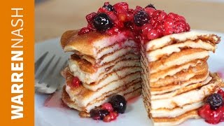 Protein Pancakes Recipe with Protein Powder - In 60 seconds - Recipe by Warren Nash