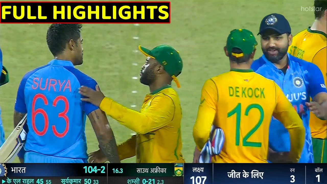 India Vs South Africa 1st T20 Full Match Highlights, Ind Vs Sa 1st T20 ...