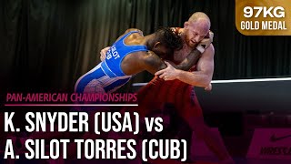 Kyle SNYDER (USA) vs. Arturo SILOT TORRES (CUB) | PanAm Championships 2024 |Gold Medal | FS 97Kg