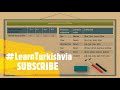 learn turkish lesson 67 verbal nouns İsim fiiller