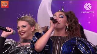 SIX West End Live Mashup (2019 \u0026 2022 casts) #six #sixthemusical #westendlive