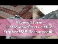 Review Storm ☃stromph*Electric Milk Frother USB Rechargeable Mini Coffee Mixer Electric Blender