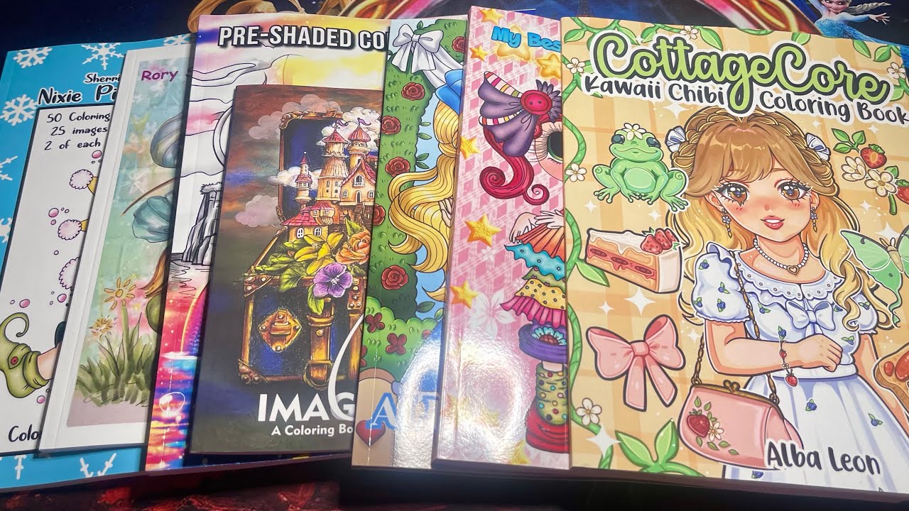 Coloring Book Haul Youtube