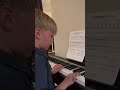 Eli King Learning “The Wonder of You” on the Piano