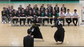 高松宮記念杯争奪 第27回全日本銃剣道選手権大会 準決勝 第二試合　Jukendo 27th All Japan Jukendo Championships