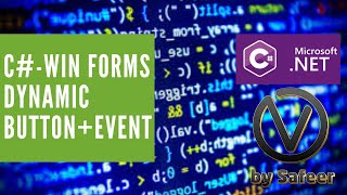 C# Windows Forms Create Runtime Control Or Dynamic Control + Event handler