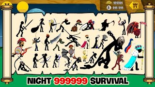 USING X88888 ALL ITEMS IN STICK WAR LEGACY COMPLETE NIGHT 999999 | STICK WAR LEGACY