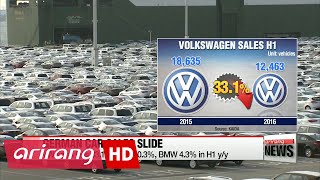 German auto exports to Korea decrease in 13 years