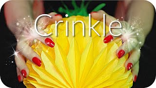 ASMR Careful Crinkles to Give YOU Tingles ✨ (NO TALKING) Plastic, Paper, Crinkly Rain Coat, Vinyl +