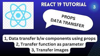 React JS Props | Transfer data between components using Props | ReactJs Tutorial Part -3