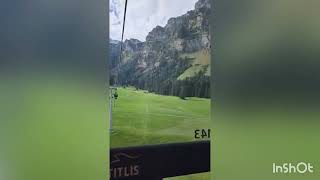 Mt. Titlis cable car in Switzerland