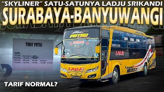 MELADJU CEPAT DI JALANAN! Trip Surabaya-Banyuwangi Naik SKYLINER Ladju Srikandi😍