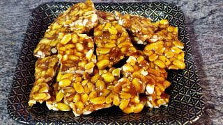 mungfali ki Chikki|मूंगफली और चीनी की चिक्की बनाने की सबसे आसान विधि|peanut Chikki recipe with sugar