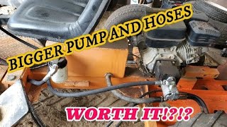 HF Trencher gets a pump upgrade